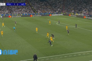 谈球吧打花了！巴黎4-0国米！K77单刀破门，登贝莱助攻双响