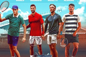 谈球吧(中国)官方网站法网男单半决赛赛程：德约vs辛纳不早于明天凌晨1点开始