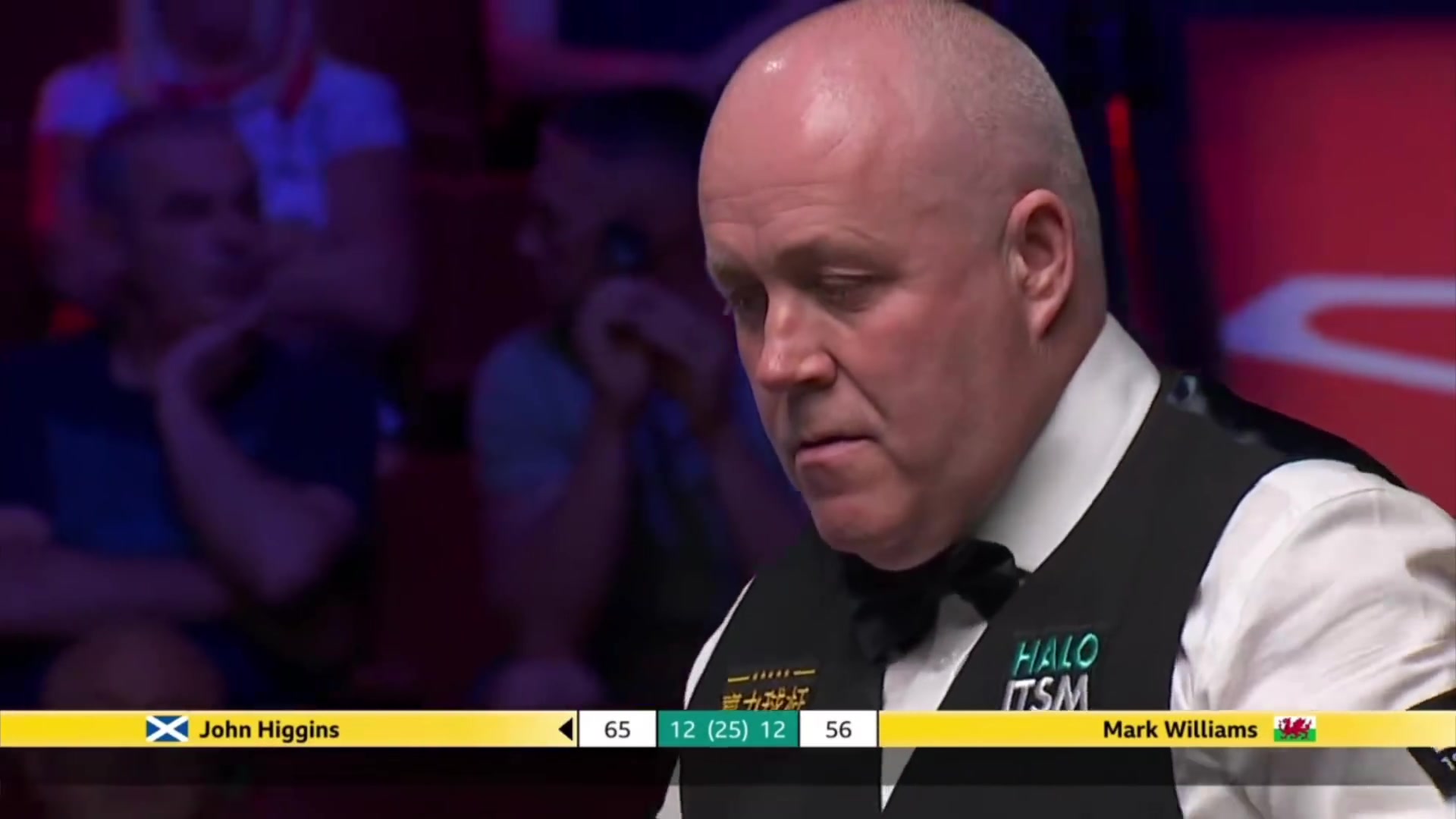 谈球吧体育app官网😭老约翰！希金斯打丢致命超分蓝球，没能上演5连鞭逆转好戏